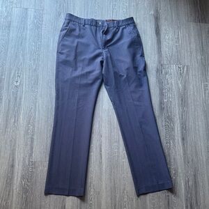 Men's Elegant Navy Dress Pants